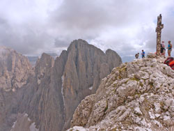 Gipfel des Plattkofel 2955 m